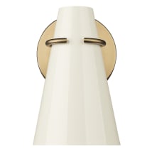 Modern Brass / Glossy Ecru
